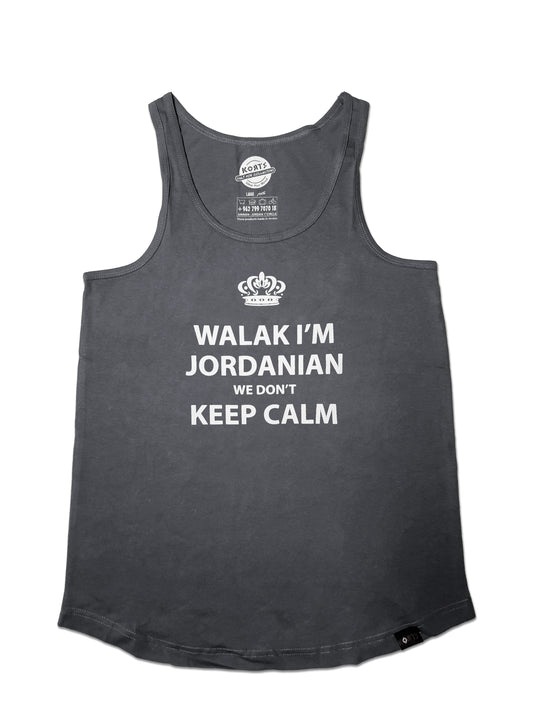 Women Tank Top Walak ( Hey ) I'm Jordanian