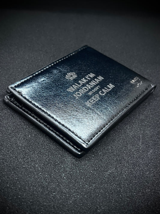 Men Walak ( Hey ) I'm Jordanian Leather Wallet