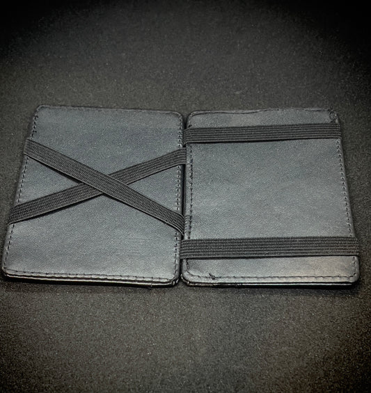 Men KING HUSSIEN Signature leather Pocket Wallet