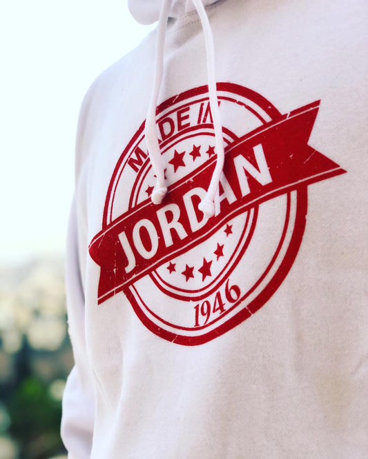 Hoodie Jordan Stamp 1946 - ختم الأردن