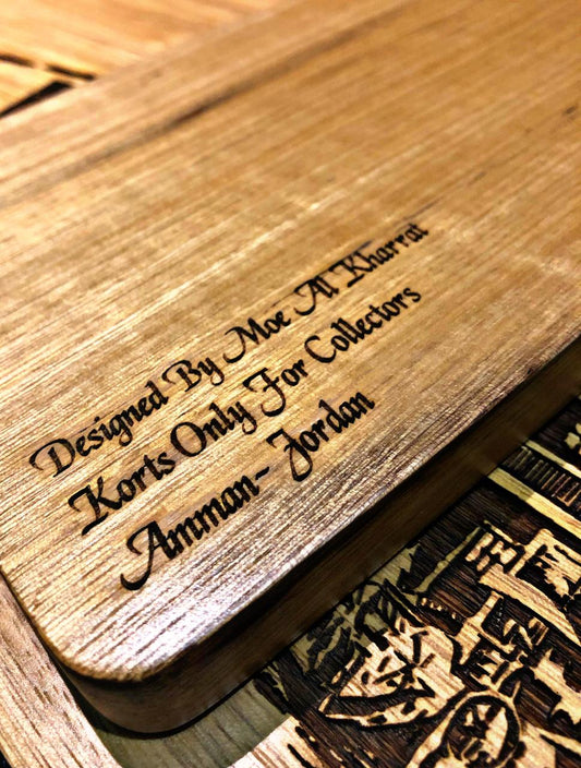 Sajel Ana Arabi - سجل أنا عربي Solid Wood Artwork Decoration